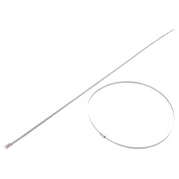 Colier de Strângere Oțel Inoxidabil 521mm 4,6mm AISI 304 | Electronic-mag.ro | Componente Electronice