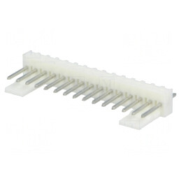 Soclu cablu-placă 2,54mm 15 pini THT 4A cositorit | Electronic-mag.ro | Componente Electronice