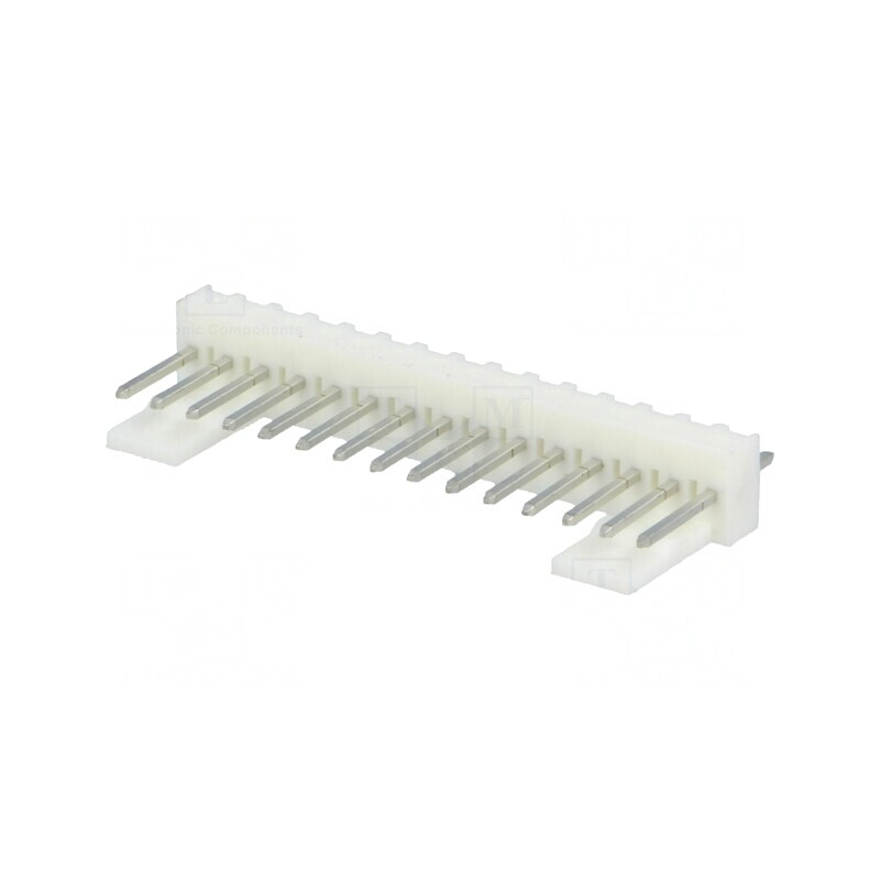 Soclu cablu-placă 2,54mm 15 pini THT 4A cositorit | Electronic-mag.ro | Componente Electronice