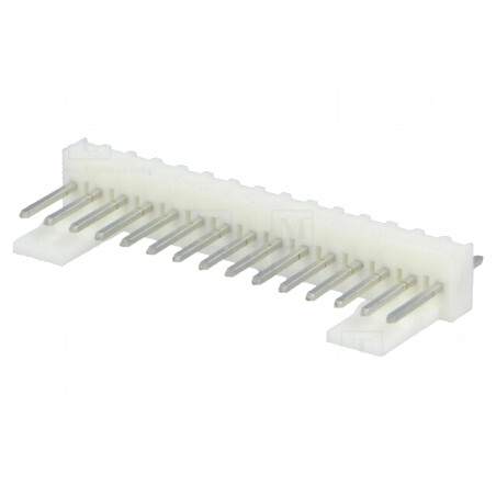 Soclu cablu-placă 2,54mm 15 pini THT 4A cositorit | Electronic-mag.ro | Componente Electronice