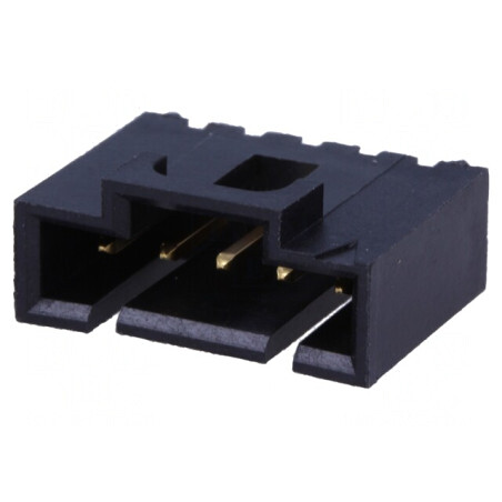 Soclu Cablu-Placă 2,54mm 5 PIN Aurit Drept | Electronic-mag.ro | Componente Electronice
