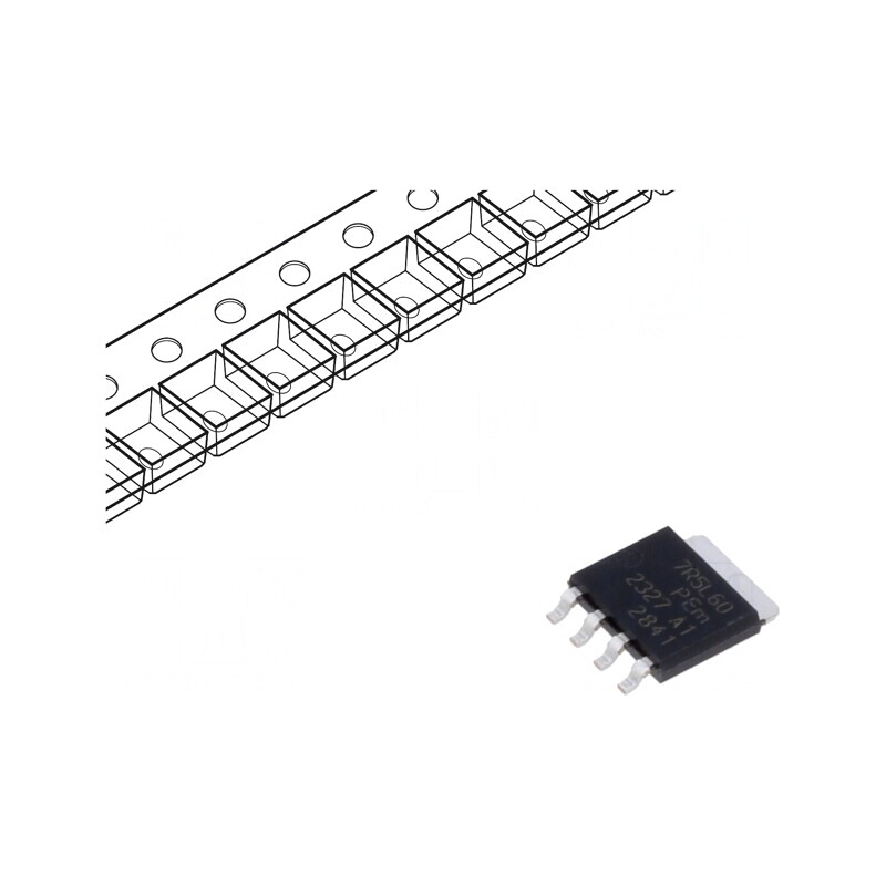N-MOSFET Tranzistor 60V 61A 147W | Electronic-mag.ro | Componente Electronice