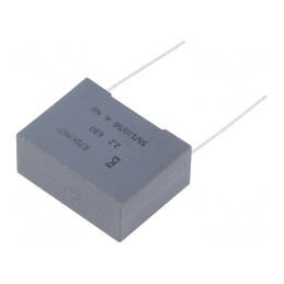Condensator cu polipropilenă 2,2uF THT | Electronic-mag.ro | Componente Electronice