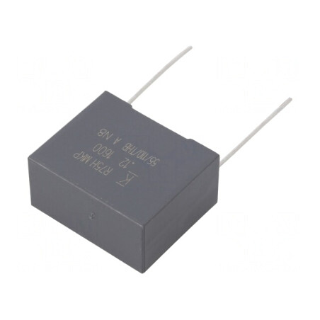 Condensator Polipropilenă 120nF THT ±5% | Electronic-mag.ro | Componente Electronice
