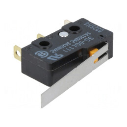 Microîntrerupător cu Manetă SPDT 3A/250VAC | Electronic-mag.ro | Componente Electronice