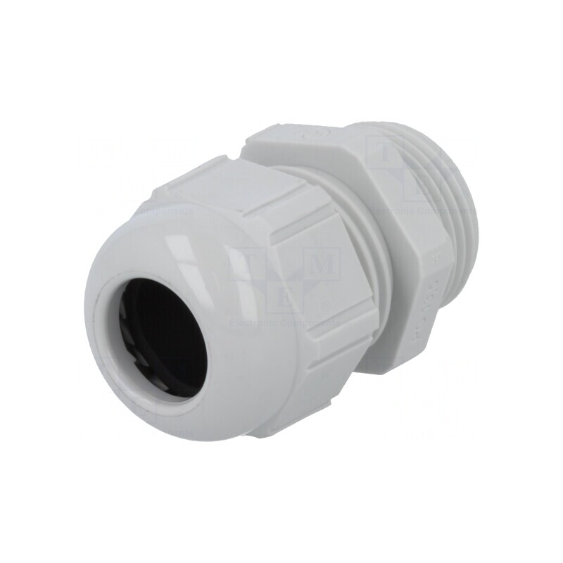 Garnitură Etanșare PG13,5 IP68 Poliamidă Gri Deschis | Electronic-mag.ro | Componente Electronice