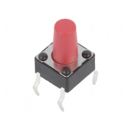 Microîntrerupător TACT SPST-NO 0,05A 12VDC PCB THT | Electronic-mag.ro | Componente Electronice