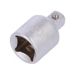Reducție Oțel Crom-Vanadium 3/8F x 1/4M 27mm | Electronic-mag.ro | Componente Electronice