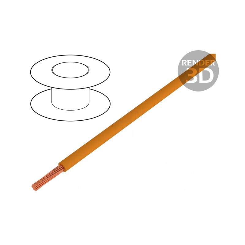 Cablu Electric Cupru 0,75mm2 PVC Portocaliu Clasa 5 | Electronic-mag.ro | Componente Electronice Cablu Electric Cupru 0,75mm2 PVC Portocaliu Clasa 5 | Electronic-mag.ro | Componente Electronice