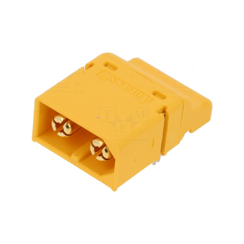 Soclu Alimentare DC XT60 PCB SMT Galben | Electronic-mag.ro | Componente Electronice