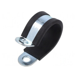 Clipsuri oțel cu protecție EPDM 30mm x 20mm | Electronic-mag.ro | Componente Electronice