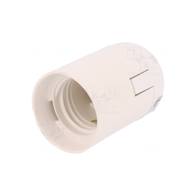 Dulie Bec E27 Albă Termoplast 62mm | Electronic-mag.ro | Componente Electronice