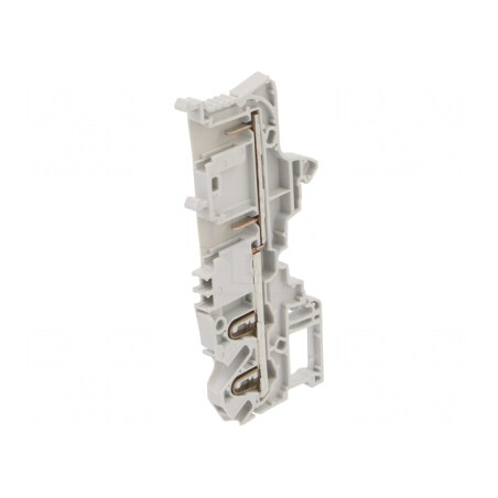 Conector Îmbinare Șine 0,2-2,5mm² 4 Borne Gri SNK | Electronic-mag.ro | Componente Electronice