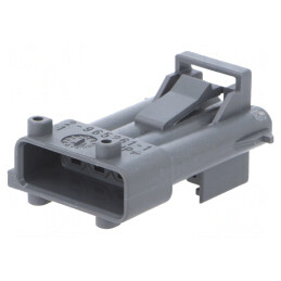 Conector Automotive JPT Tată 4 Pini Gri pe Cablu | Electronic-mag.ro | Componente Electronice