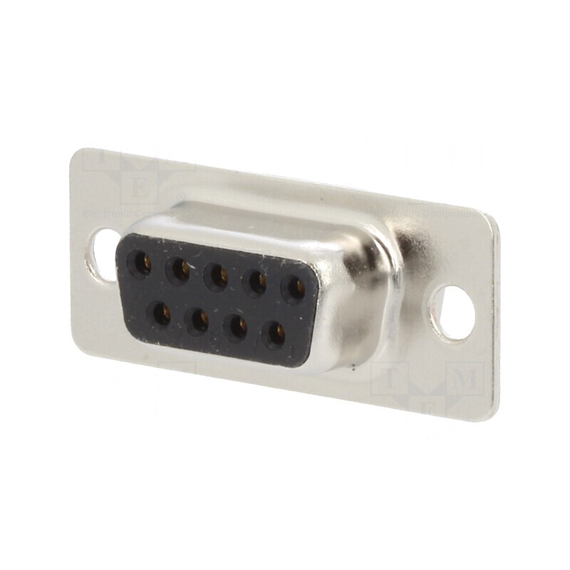 Conector D-Sub 9 PIN Mamă cu Cablu Lipire Aurit 3A | Electronic-mag.ro | Componente Electronice