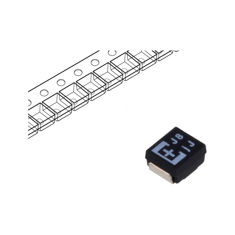 Condensator tantal-polimer 220uF 6.3V SMD | Electronic-mag.ro | Componente Electronice