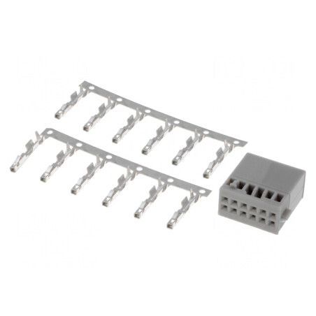 Kit mufă Quadlock 12 PIN VW 2011 Albă | Electronic-mag.ro | Componente Electronice