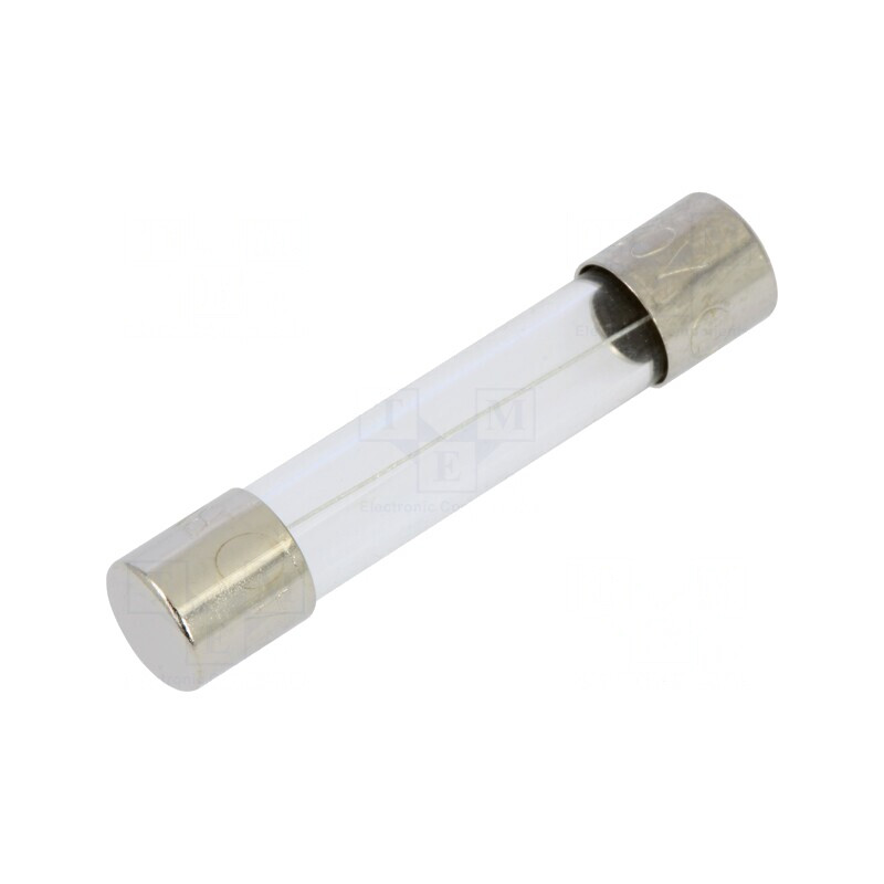 Siguranță ardere rapidă 1.5A 250V 6.3x32mm alamă | Electronic-mag.ro | Componente Electronice
