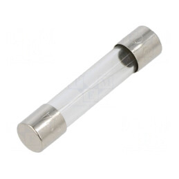 Siguranță ardere rapidă 1A 250V 6.3x32mm alamă | Electronic-mag.ro | Componente Electronice