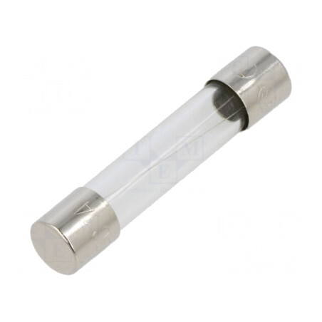 Siguranță ardere rapidă 1A 250V 6.3x32mm alamă | Electronic-mag.ro | Componente Electronice
