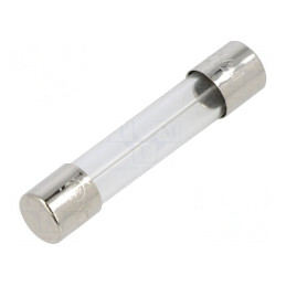 Siguranță rapidă 2,5A 250V 6,3x32mm alamă | Electronic-mag.ro | Componente Electronice
