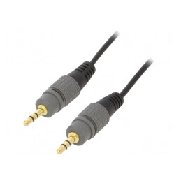 Cablu Audio Jack 3.5mm 1.5m Negru