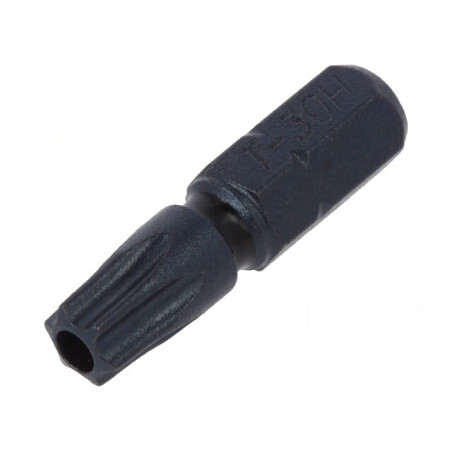 Capăt de şurubelniţă Torx T30H 25mm | Electronic-mag.ro | Componente Electronice