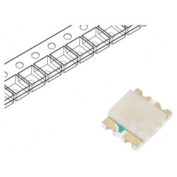 LED SMD 1210 RGB 130° 3.2x2.7x1.1mm