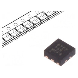 Tranzistor N-MOSFET 30V 5A WSON6 2x2mm