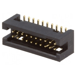 Soclu IDC Tată 20PIN SMT Gold 1,27mm | Electronic-mag.ro | Componente Electronice