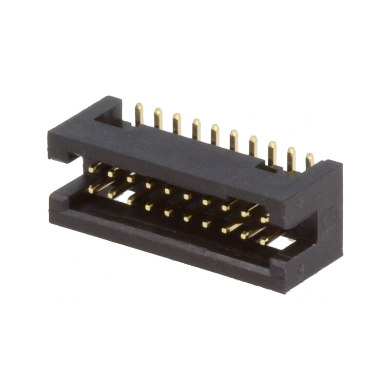 Soclu IDC Tată 20PIN SMT Gold 1,27mm | Electronic-mag.ro | Componente Electronice