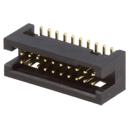 Soclu IDC Tată 20PIN SMT Gold 1,27mm | Electronic-mag.ro | Componente Electronice