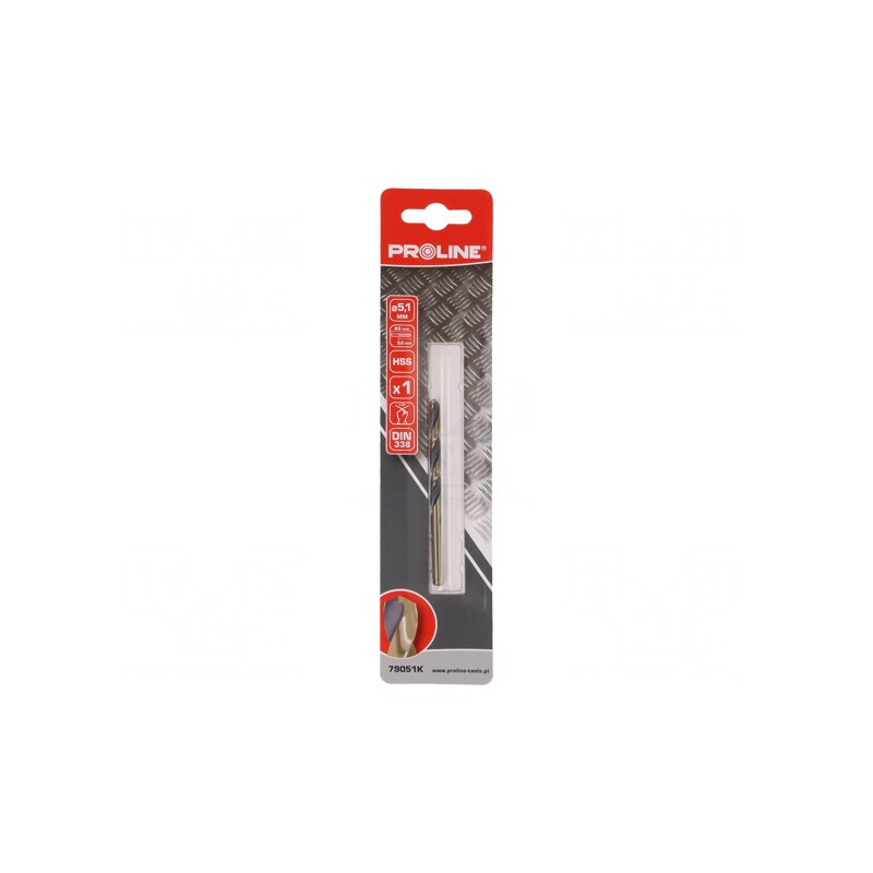 Burghiu Metal 5.1mm HSS Blister | Electronic-mag.ro | Componente Electronice