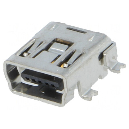 Conector USB B Mini 5-Pin Orizontal SMT | Electronic-mag.ro | Componente Electronice
