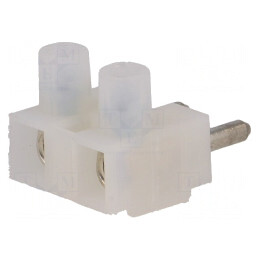 Regletă de Conexiuni Deconectabilă 2 Piste 2,5mm2 400V 10A | Electronic-mag.ro | Componente Electronice