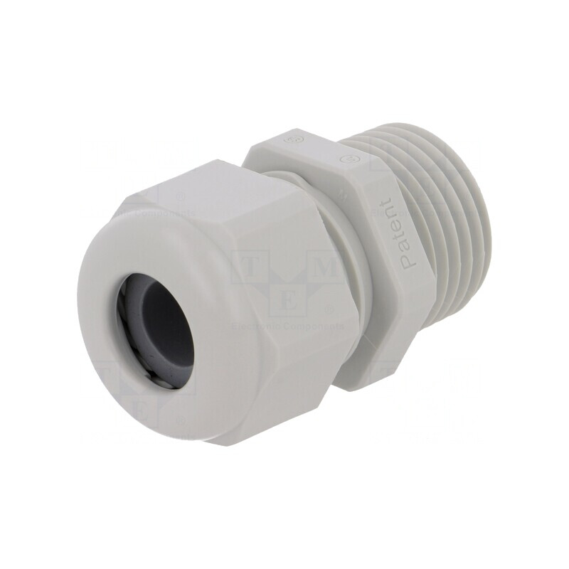 Garnitură Etanşare Poliamidă Gri deschis NPT1/2 IP68 | Electronic-mag.ro | Componente Electronice