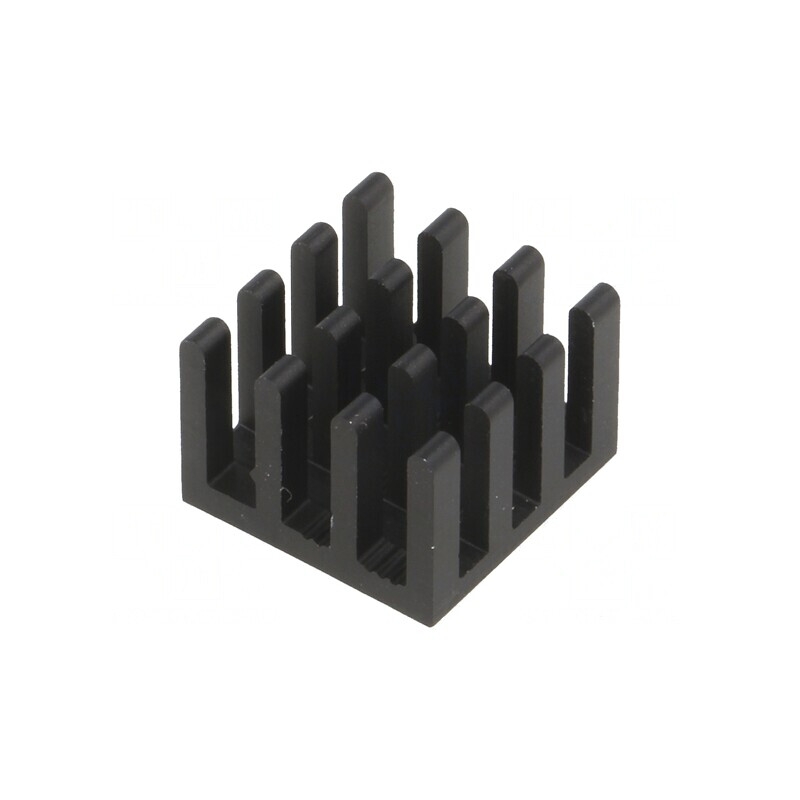 Radiator Aluminiu Negru 14x14x10mm | Electronic-mag.ro | Componente Electronice Radiator Aluminiu Negru 14x14x10mm | Electronic-mag.ro | Componente Electronice