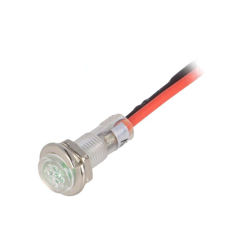 Lampă LED verde 12VDC IP40 3mm | Electronic-mag.ro | Componente Electronice Lampă LED verde 12VDC IP40 3mm | Electronic-mag.ro | Componente Electronice