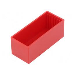 Carcasă roșie 22x52x21mm pentru turnare | Electronic-mag.ro | Componente Electronice