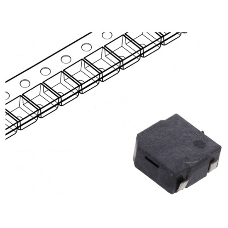 Traductor de Sunet Electromagnetic SMD 4000Hz | Electronic-mag.ro | Componente Electronice