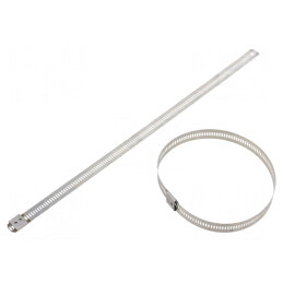 Colier Strângere Oțel Inoxidabil 300mm x 12mm AISI 304 | Electronic-mag.ro | Componente Electronice