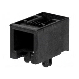 Soclu RJ11 4P4C SMT Profil Jos | Electronic-mag.ro | Componente Electronice