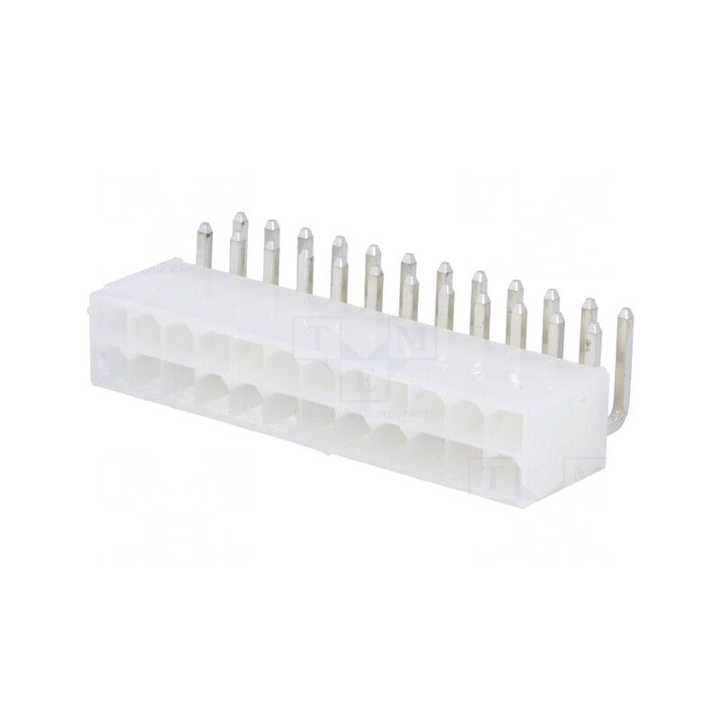 Soclu cablu-placă tată 4,2mm 24 pini THT 600V 9A | Electronic-mag.ro | Componente Electronice