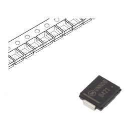 Diodă Redresoare Schottky SMD 200V 4A 35ns SMC Rola/Banda | Electronic-mag.ro | Componente Electronice