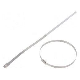Colier de strângere oțel inoxidabil 362mm 7,9mm | Electronic-mag.ro | Componente Electronice