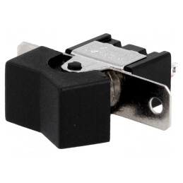 Comutator Rocker SPDT ON-(ON) 3A/250VAC Negru | Electronic-mag.ro | Componente Electronice