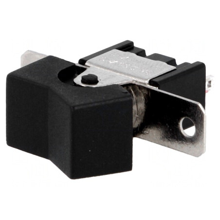 Comutator Rocker SPDT ON-(ON) 3A/250VAC Negru | Electronic-mag.ro | Componente Electronice