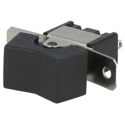 Comutator Basculant Negru 3A/250VAC | Electronic-mag.ro | Componente Electronice