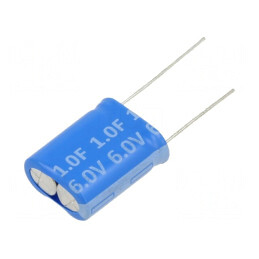 Supercondensator THT 1F 6V 17x21x8mm | Electronic-mag.ro | Componente Electronice
