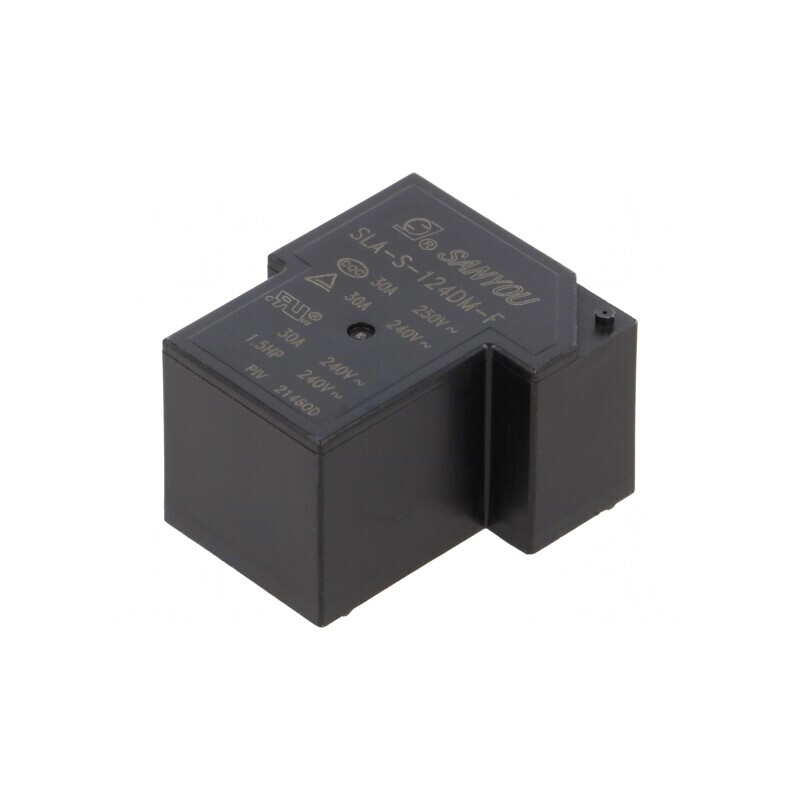 Releu electromagnetic SPST-NO 24VDC 30A SLA | Electronic-mag.ro | Componente Electronice